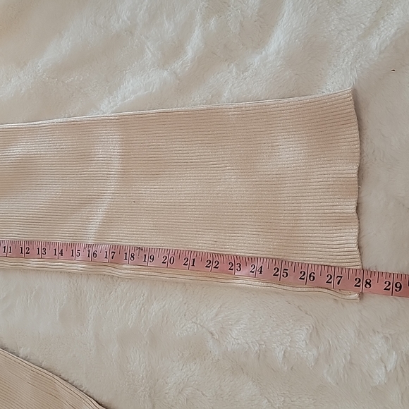 SHEIN Solid Crop Sweater with Drawstring Knit Pants NWOT - Picture 7 of 15